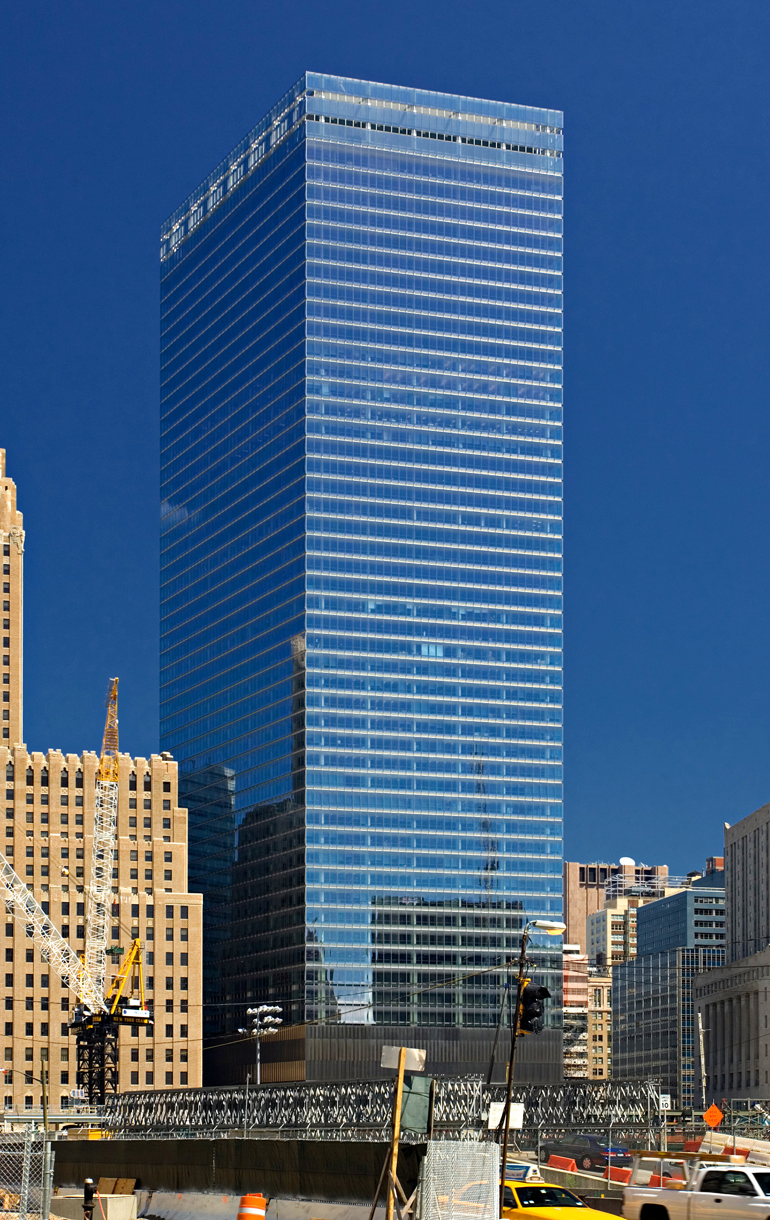 Seven World Trade Center, New York City - View from the southwest. © Mathias Beinling